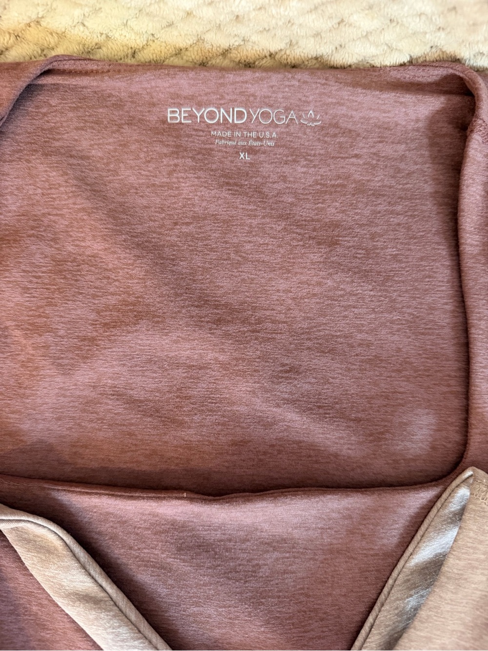 Beyond Yoga Dusty Mauve Layered Workout Tanks XL - Picture 4 of 4